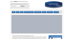 Desktop Screenshot of leisuresinks.co.uk